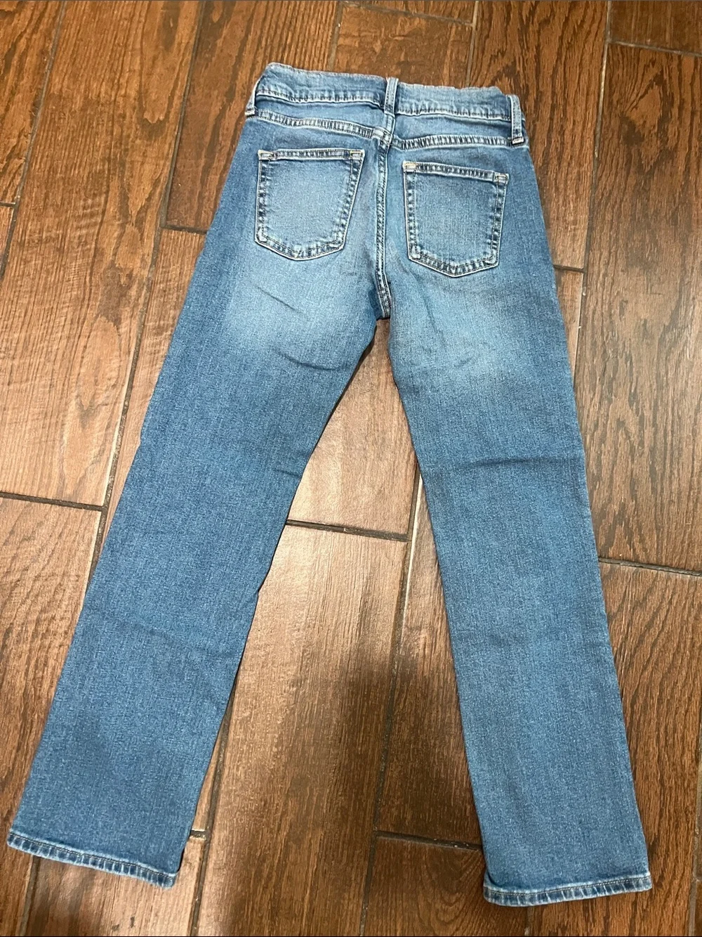 Boys Old Navy Straight Leg Jeans in Black and Blue Denim